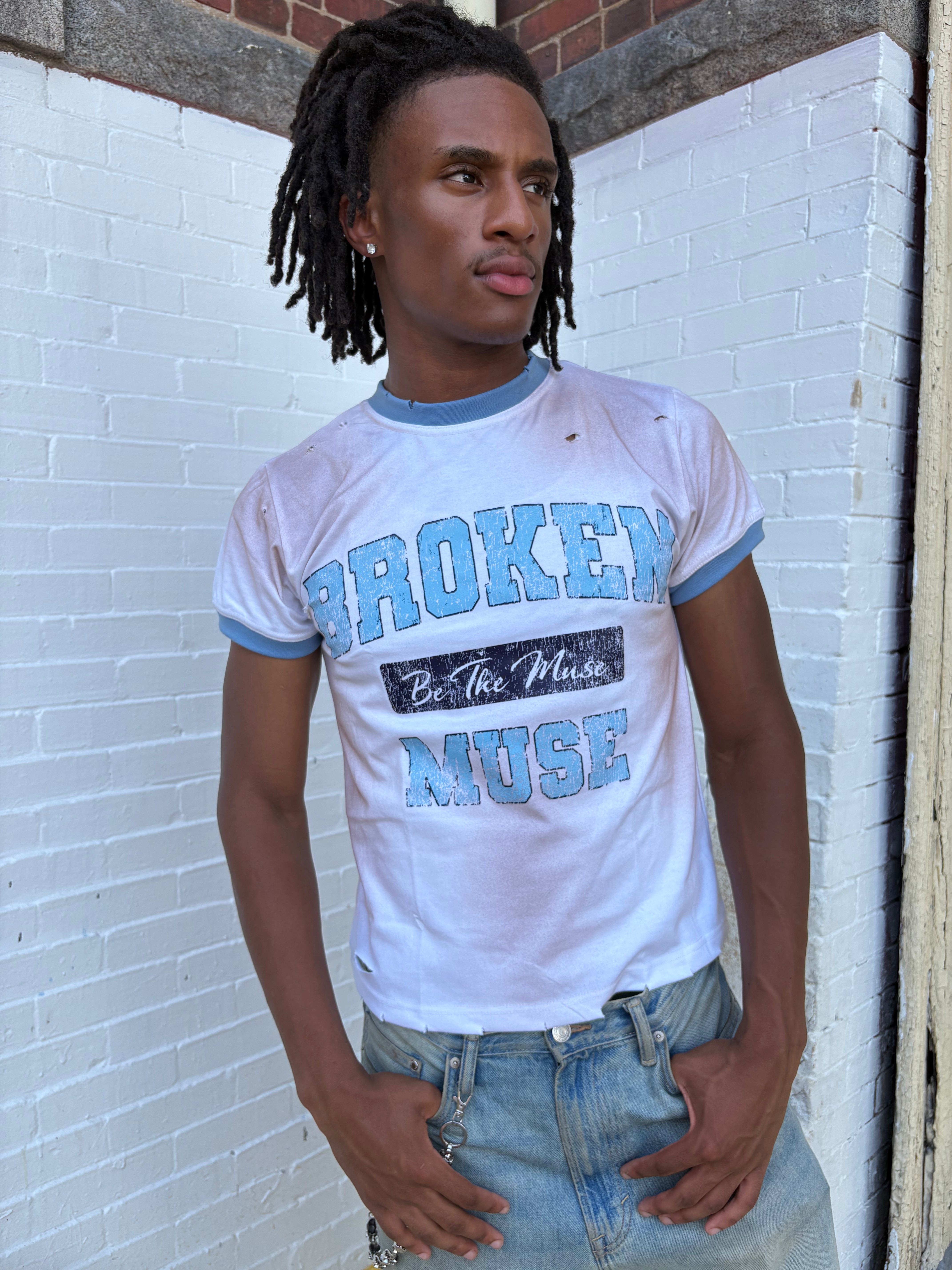 "Still the Muse" Ringer Tee