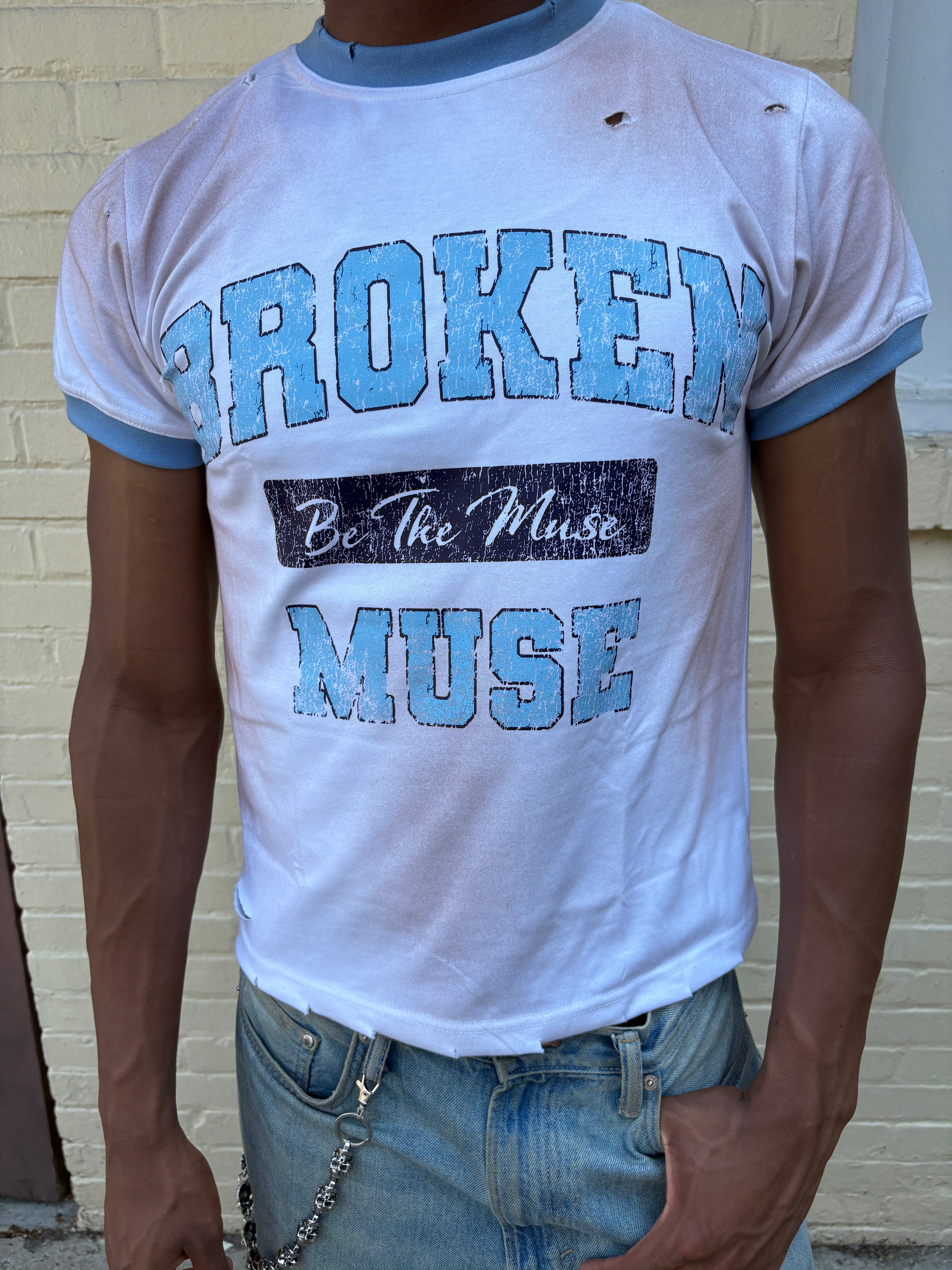 "Still the Muse" Ringer Tee